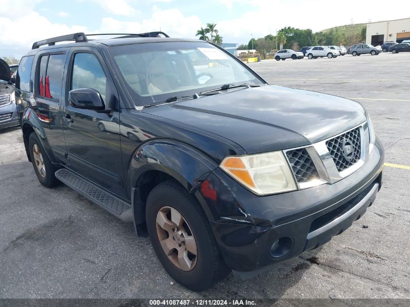 2007 Nissan Pathfinder Se VIN: 5N1AR18U27C609800 Lot: 41087487