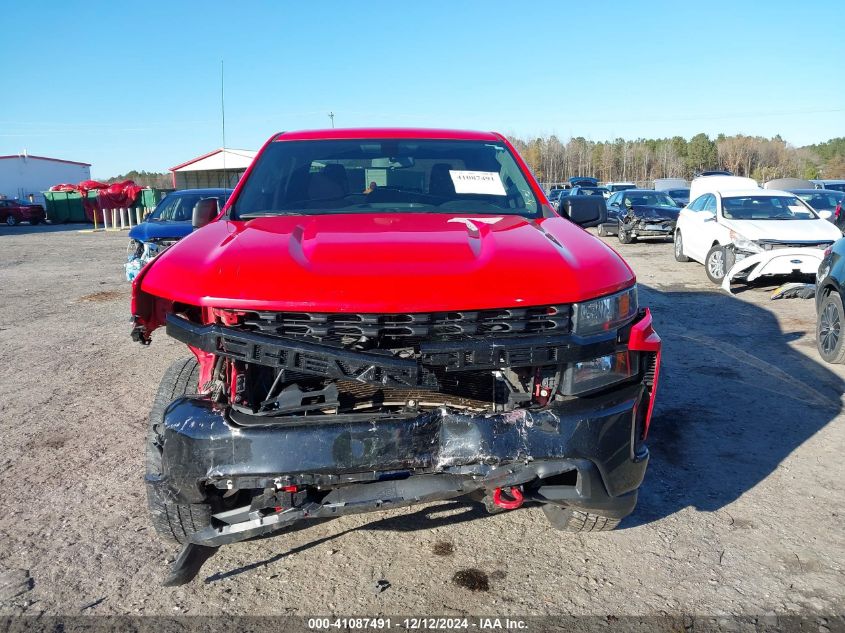 2020 Chevrolet Silverado 1500 4Wd Short Bed Custom Trail Boss VIN: 3GCPYCEF6LG176170 Lot: 41087491