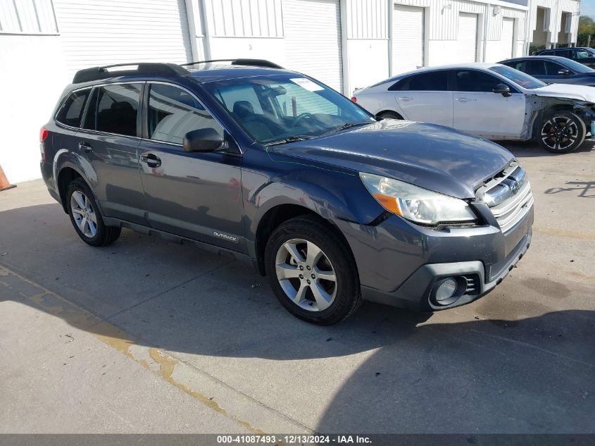 VIN 4S4BRCAC3E3284749 2014 SUBARU OUTBACK no.1