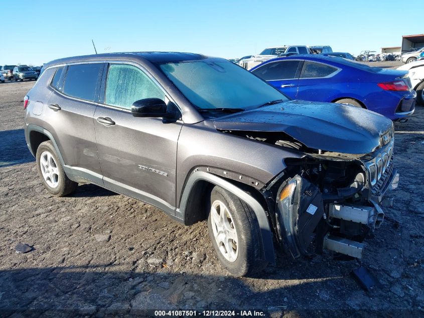 VIN 3C4NJCAB5NT103249 2022 Jeep Compass, Sport Fwd no.1