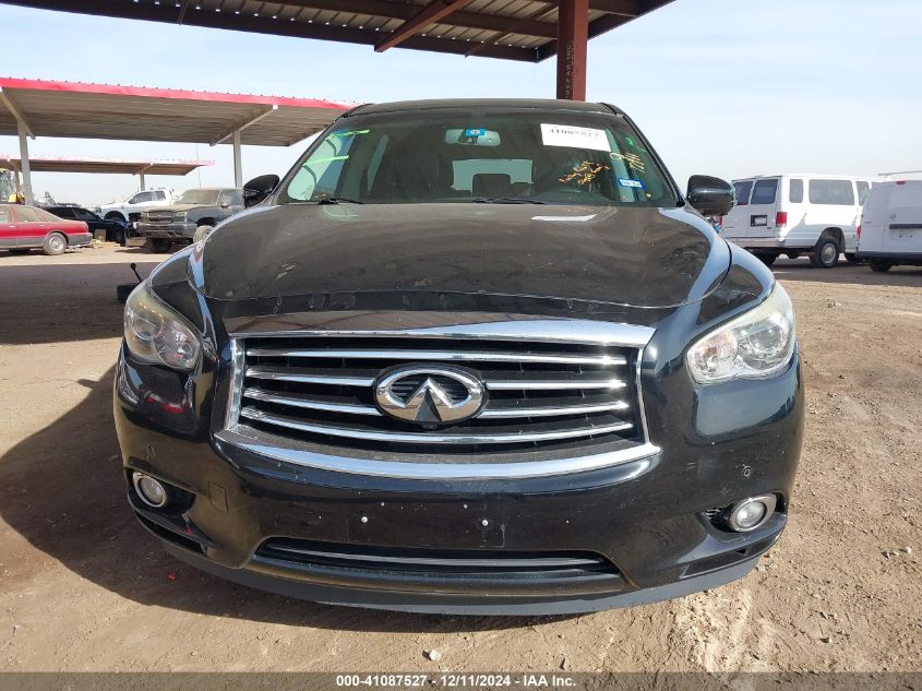 VIN 5N1AL0MMXDC309547 2013 Infiniti JX35 no.13