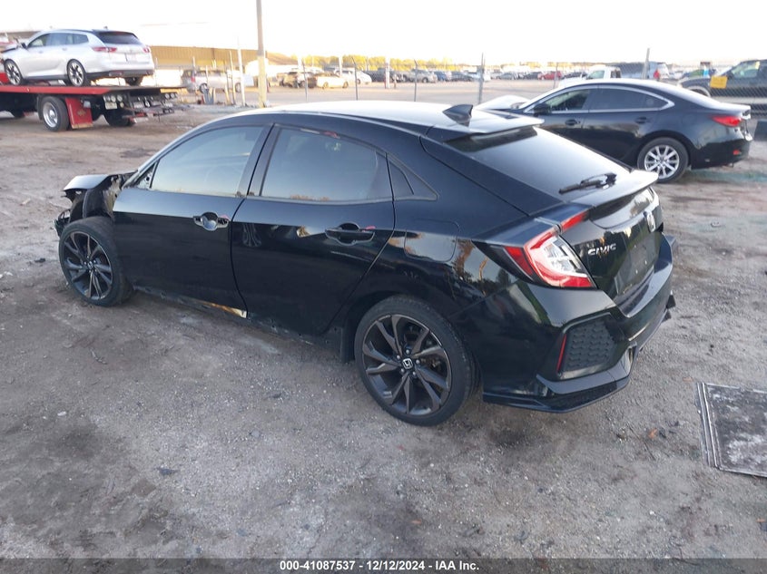 2019 HONDA CIVIC VIN: SHHFK7H44KU203223