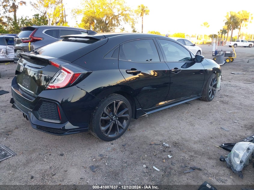 2019 HONDA CIVIC VIN: SHHFK7H44KU203223