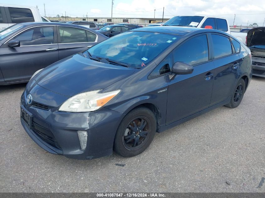 VIN JTDKN3DU0E1747415 2014 Toyota Prius no.2