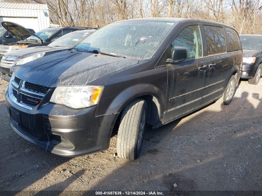 VIN 2C4RDGBG4HR681070 2017 Dodge Grand Caravan, SE no.2