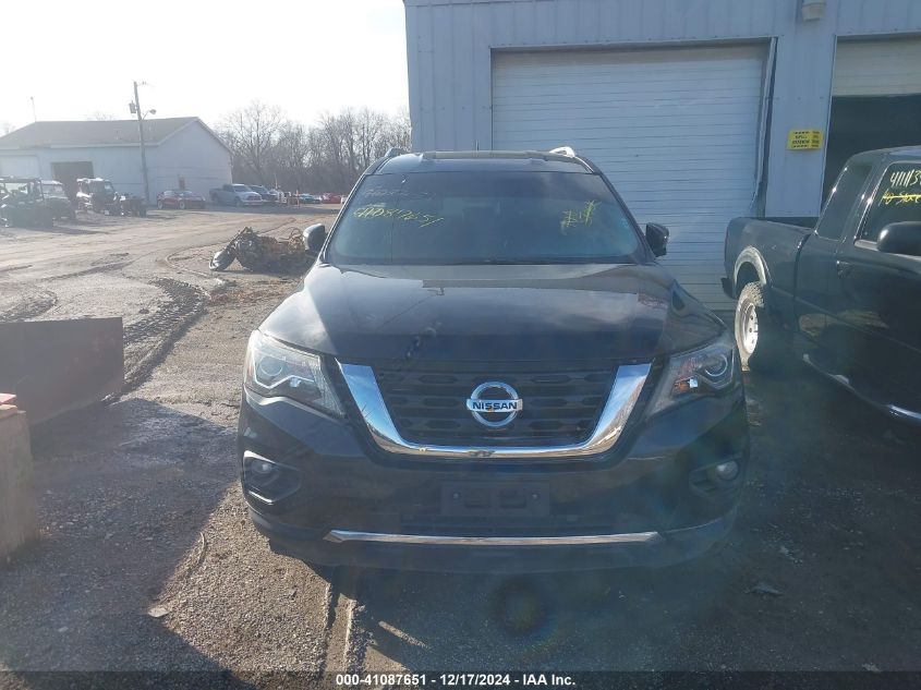 2017 Nissan Pathfinder Sv VIN: 5N1DR2MM8HC683569 Lot: 41087651