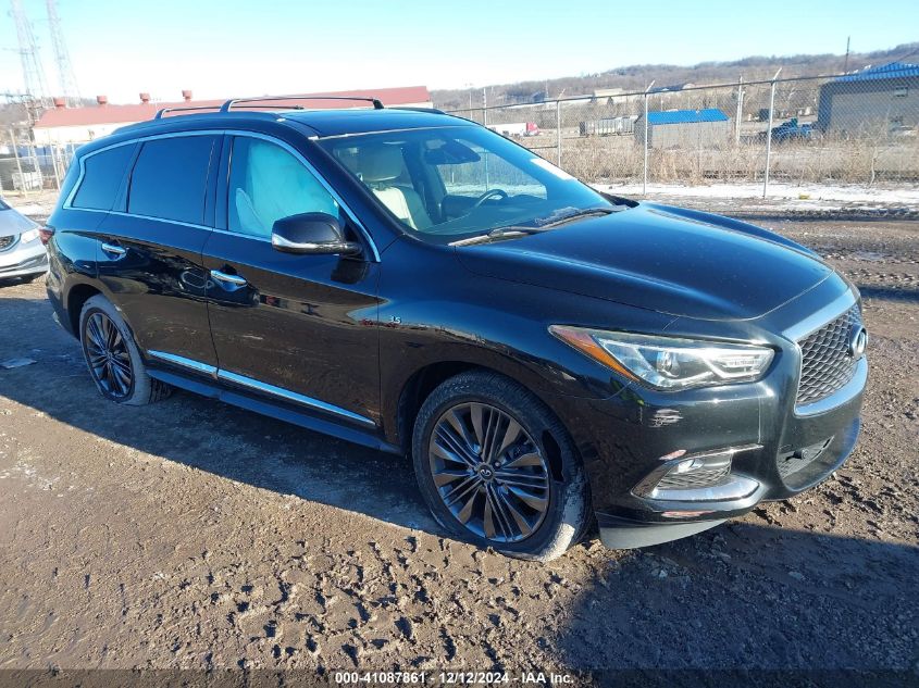 VIN 5N1DL0MMXKC522945 2019 Infiniti QX60, Luxe no.1