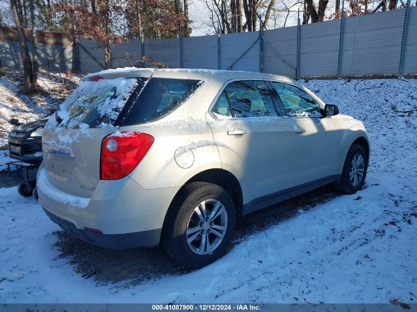 VIN 1GNALBEK8DZ126228 2013 Chevrolet Equinox, LS no.4