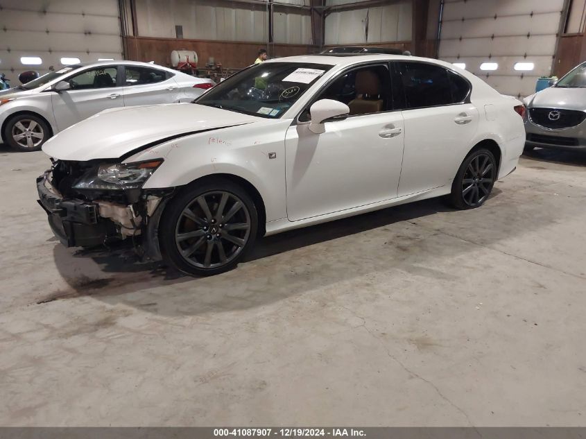 VIN JTHCE1BL3D5009116 2013 LEXUS GS no.2