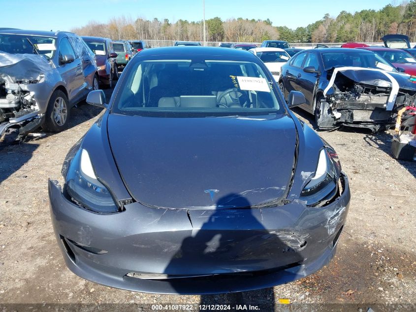 2023 Tesla Model 3 Rear-Wheel Drive VIN: 5YJ3E1EAXPF466701 Lot: 41087922