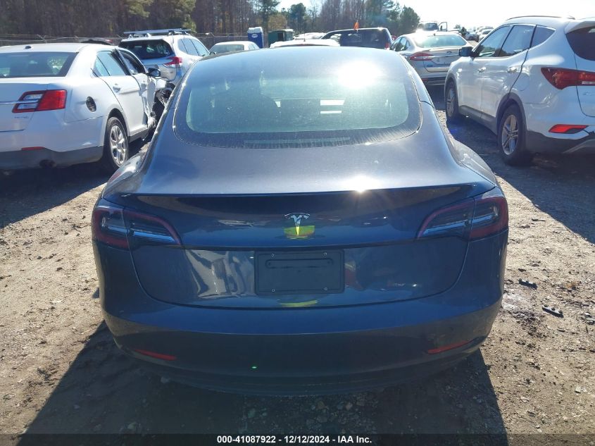 2023 Tesla Model 3 Rear-Wheel Drive VIN: 5YJ3E1EAXPF466701 Lot: 41087922