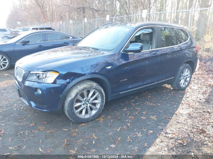 VIN 5UXWX9C52D0D04150 2013 BMW X3, Xdrive28I no.2