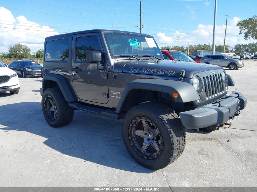 VIN 1C4AJWAG5HL617260 2017 Jeep Wrangler, Sport 4X4 no.1