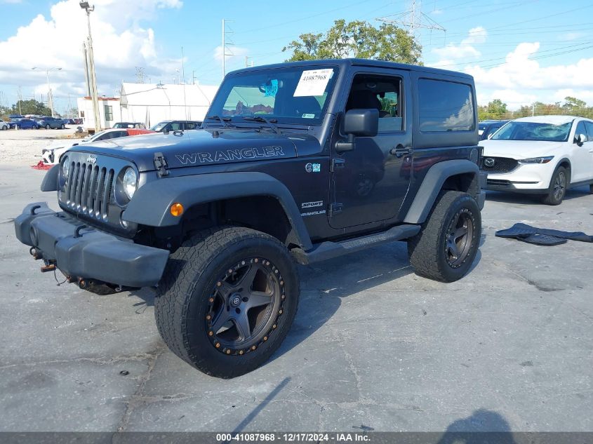 VIN 1C4AJWAG5HL617260 2017 Jeep Wrangler, Sport 4X4 no.2