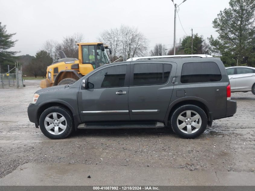 2012 Nissan Armada Sl VIN: 5N1BA0ND1CN604256 Lot: 41087992