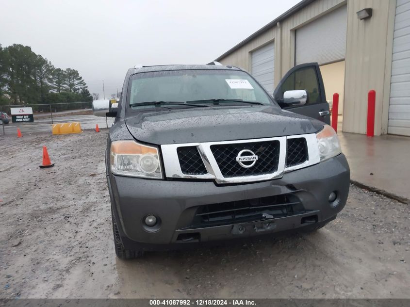 2012 Nissan Armada Sl VIN: 5N1BA0ND1CN604256 Lot: 41087992