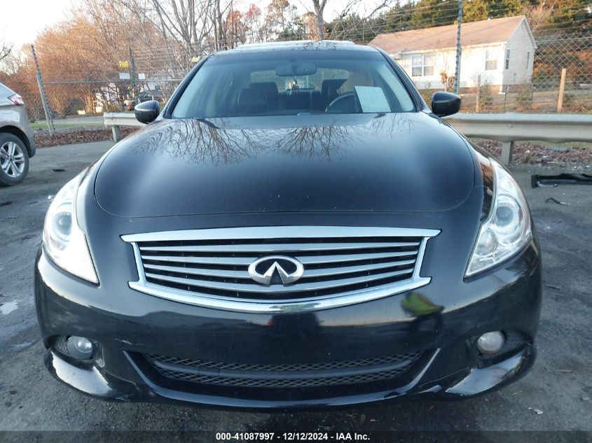 VIN JN1CV6AR5DM356184 2013 Infiniti G37X no.12