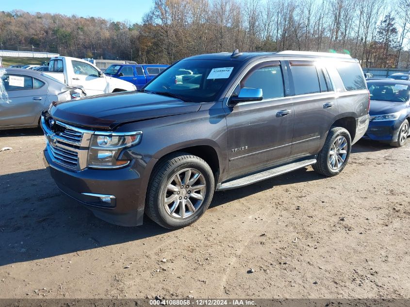 VIN 1GNSKCKCXFR595978 2015 Chevrolet Tahoe, Ltz no.2