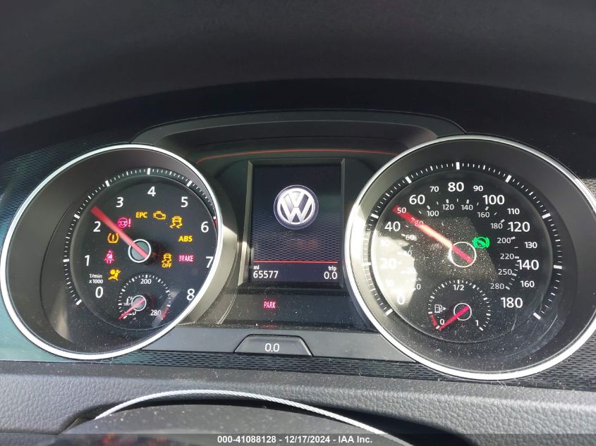 2017 VOLKSWAGEN GOLF GTI AUTOBAHN 4-DOOR/S 4-DOOR/SE 4-DOOR/SPORT 4-DOOR - 3VW4T7AUXHM072753