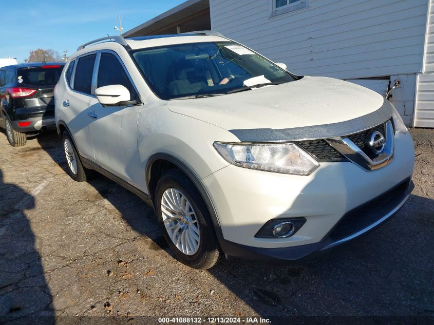 VIN 5N1AT2MT2GC840202 2016 Nissan Rogue, SV no.1