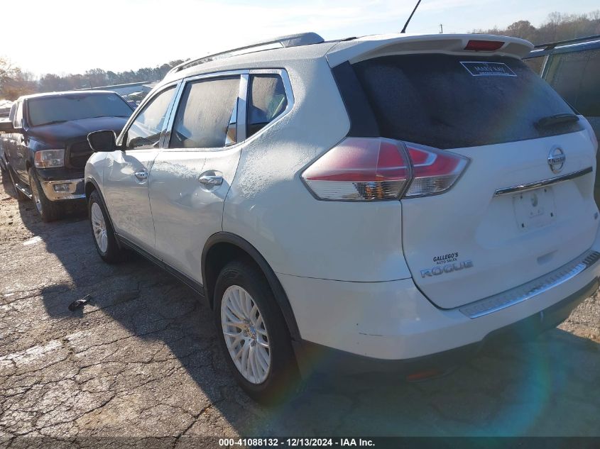 VIN 5N1AT2MT2GC840202 2016 Nissan Rogue, SV no.3