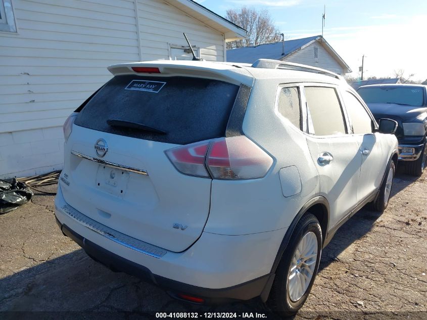 VIN 5N1AT2MT2GC840202 2016 Nissan Rogue, SV no.4