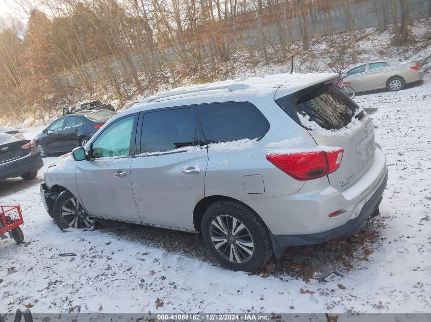 2017 Nissan Pathfinder Sv VIN: 5N1DR2MM2HC913025 Lot: 41088182