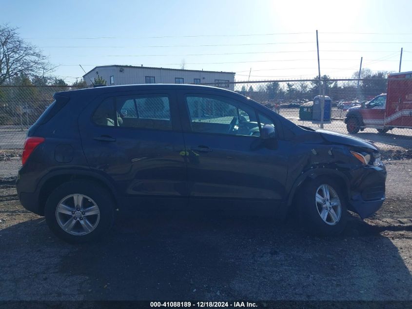 2018 Chevrolet Trax Ls VIN: 3GNCJNSB7JL353305 Lot: 41088189