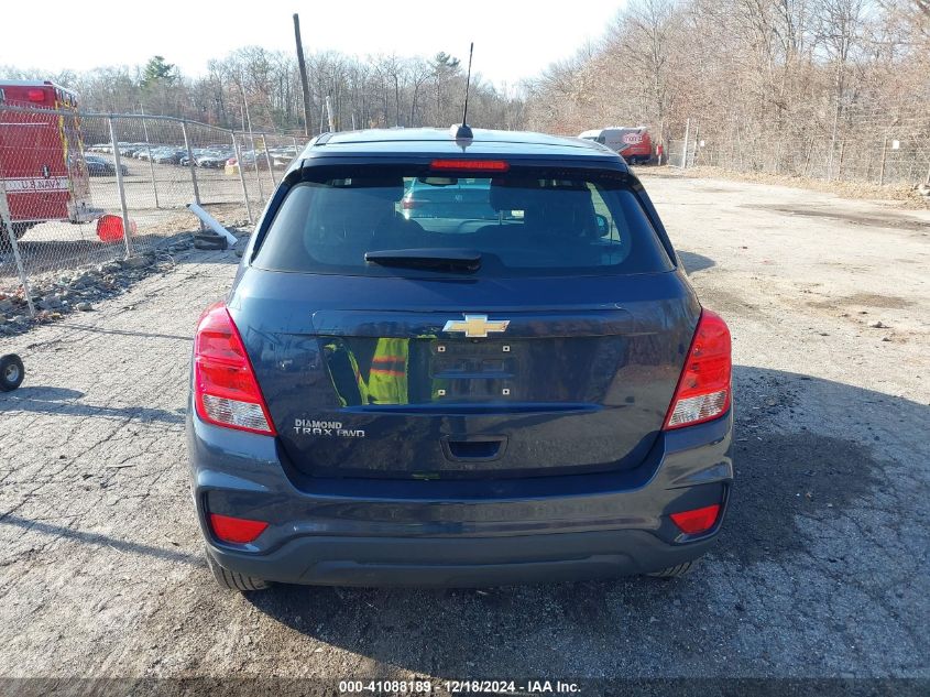 2018 Chevrolet Trax Ls VIN: 3GNCJNSB7JL353305 Lot: 41088189