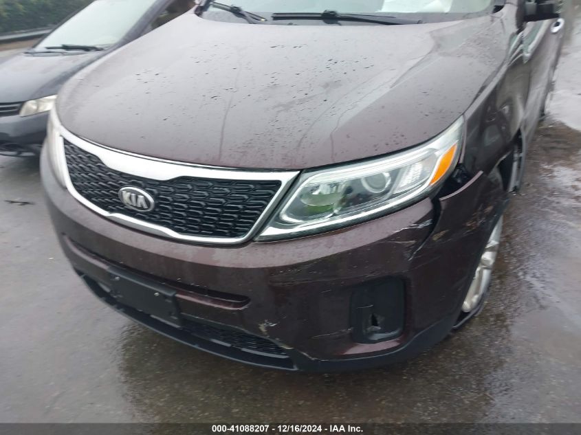 2015 Kia Sorento Lx VIN: 5XYKTDA79FG605205 Lot: 41088207