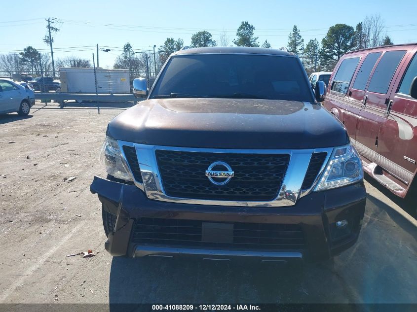 2019 Nissan Armada Sl VIN: JN8AY2ND3K9087352 Lot: 41088209