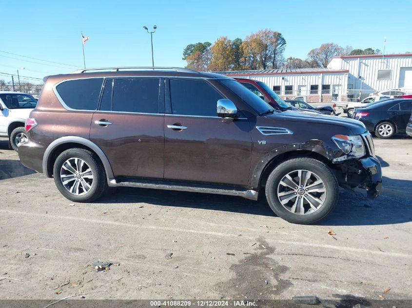 2019 Nissan Armada Sl VIN: JN8AY2ND3K9087352 Lot: 41088209