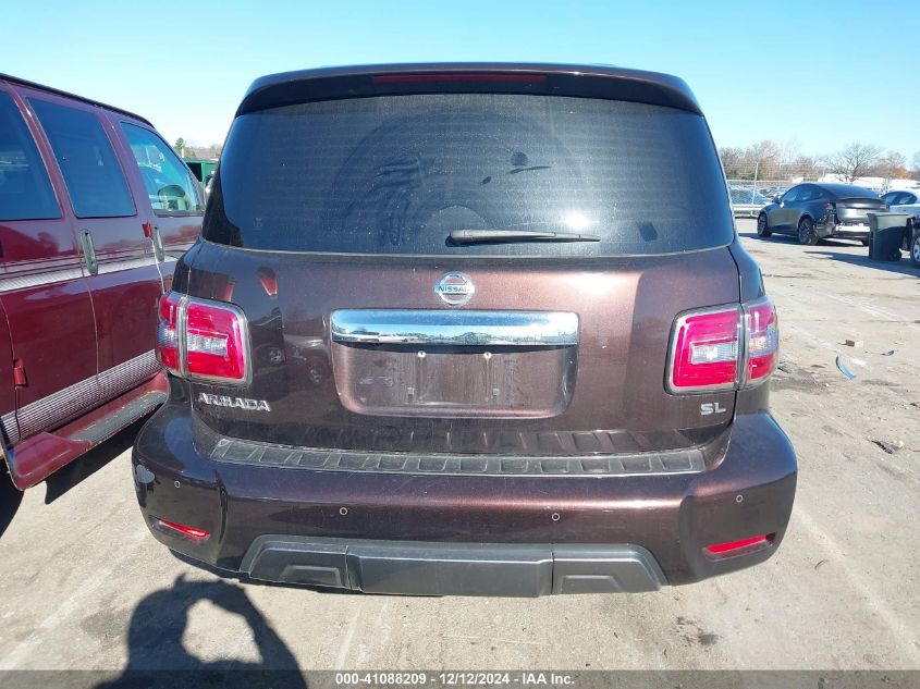 2019 Nissan Armada Sl VIN: JN8AY2ND3K9087352 Lot: 41088209