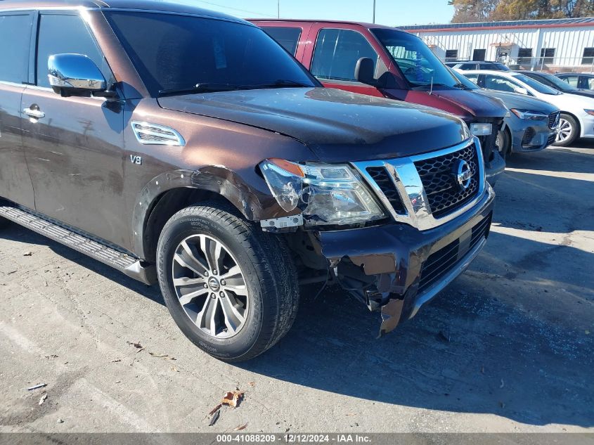 2019 Nissan Armada Sl VIN: JN8AY2ND3K9087352 Lot: 41088209