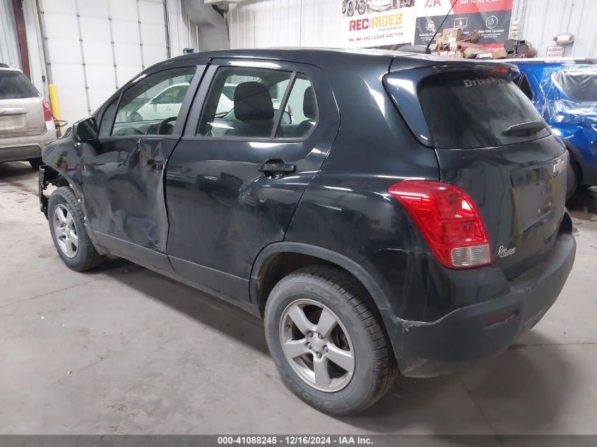 VIN 3GNCJPSB6FL218416 2015 Chevrolet Trax, 1LS no.3