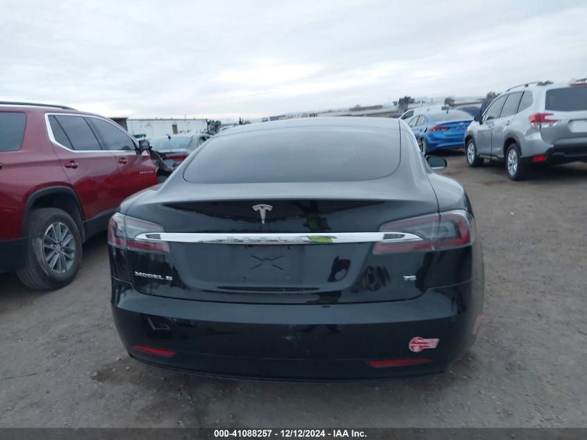 2017 Tesla Model S 60/75 VIN: 5YJSA1E1XHF202743 Lot: 41088257