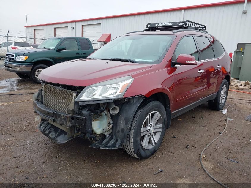 VIN 1GNKRGKD1HJ148744 2017 Chevrolet Traverse, 1LT no.2