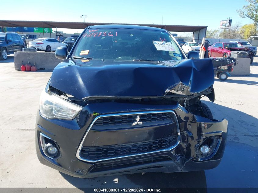 2015 Mitsubishi Outlander Sport Es VIN: 4A4AP3AU0FE062635 Lot: 41088361