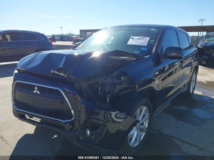 2015 Mitsubishi Outlander Sport Es VIN: 4A4AP3AU0FE062635 Lot: 41088361