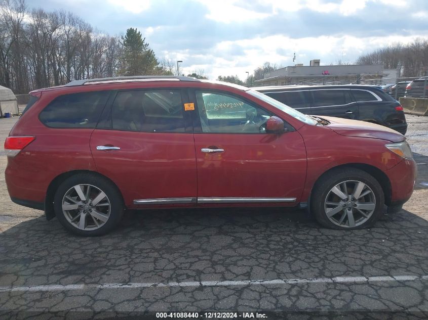 2014 Nissan Pathfinder Platinum VIN: 5N1AR2MMXEC612694 Lot: 41088440