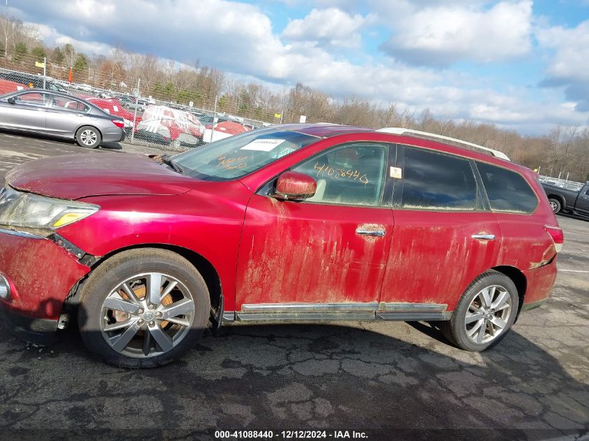 2014 Nissan Pathfinder Platinum VIN: 5N1AR2MMXEC612694 Lot: 41088440