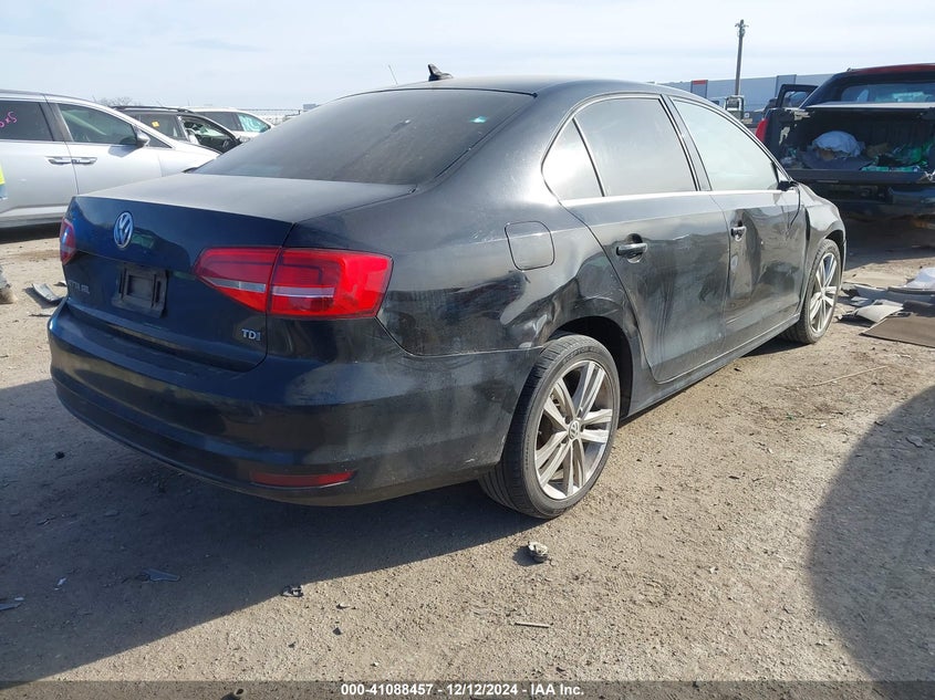 2015 VOLKSWAGEN JETTA VIN: 3VWLA7AJ5FM346977
