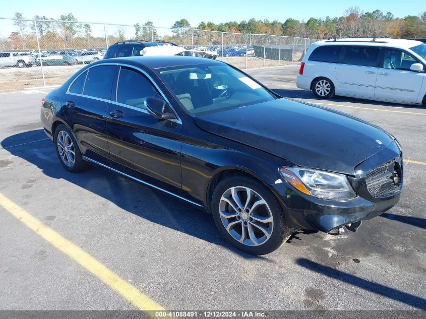 VIN 55SWF4JB3FU047063 2015 MERCEDES-BENZ C 300 no.1