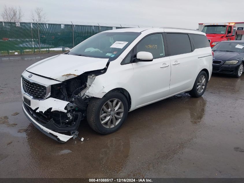 2020 Kia Sedona Ex VIN: KNDMB5C16L6639711 Lot: 41088517