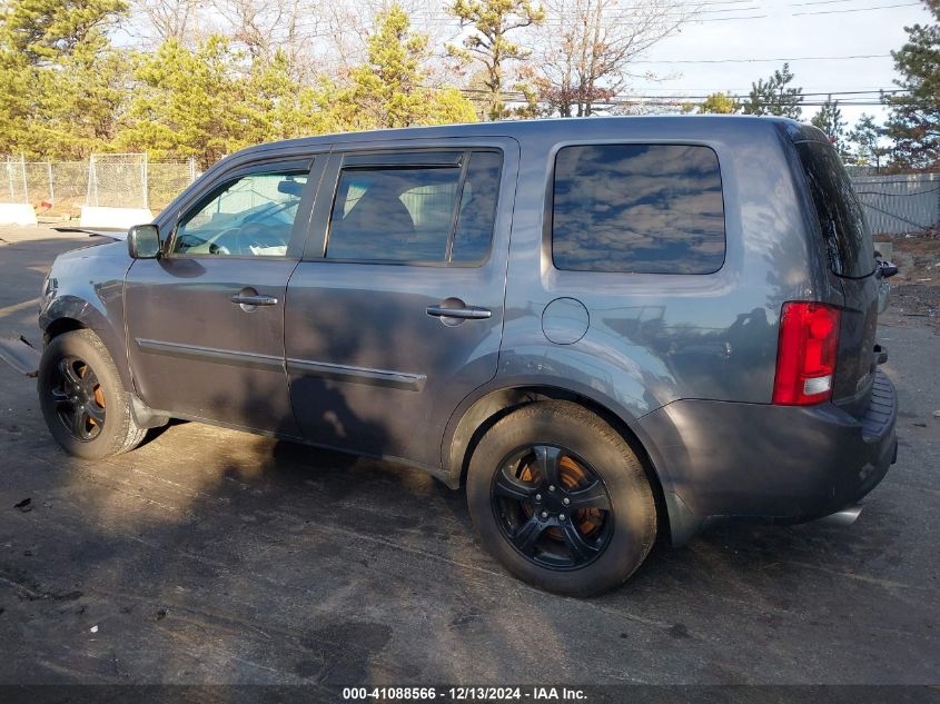 VIN 5FNYF4H54EB034427 2014 HONDA PILOT no.3