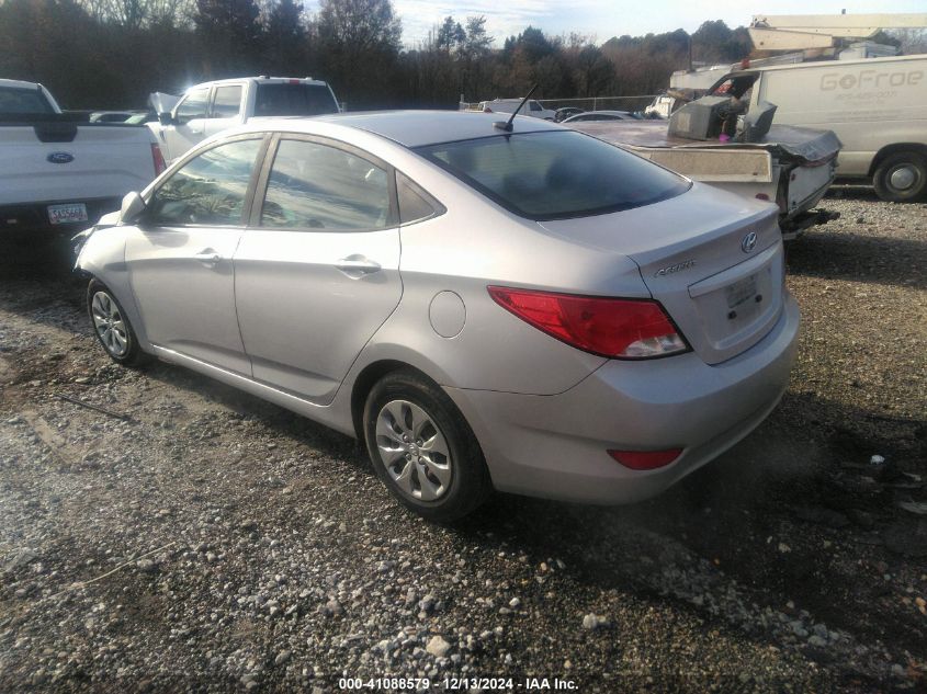 VIN KMHCT4AE4HU265767 2017 Hyundai Accent, SE no.3