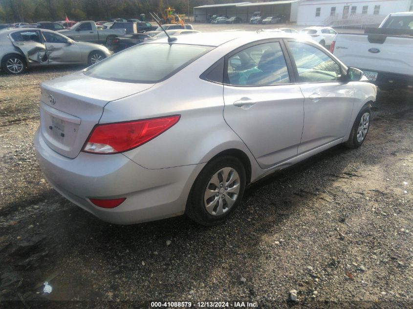 VIN KMHCT4AE4HU265767 2017 Hyundai Accent, SE no.4