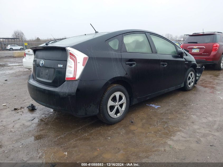 VIN JTDKN3DU0F1938558 2015 Toyota Prius, Two no.4