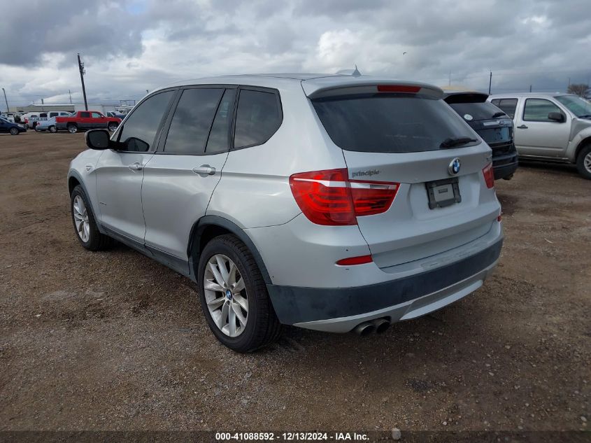 VIN 5UXWX9C55E0D25852 2014 BMW X3, Xdrive28I no.3