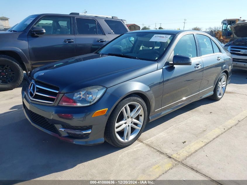 VIN WDDGF4HB6EG240135 2014 Mercedes-Benz C 250, Lux... no.2